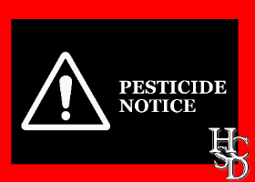 Fields Closed April 27-28 for Pesticide Application 